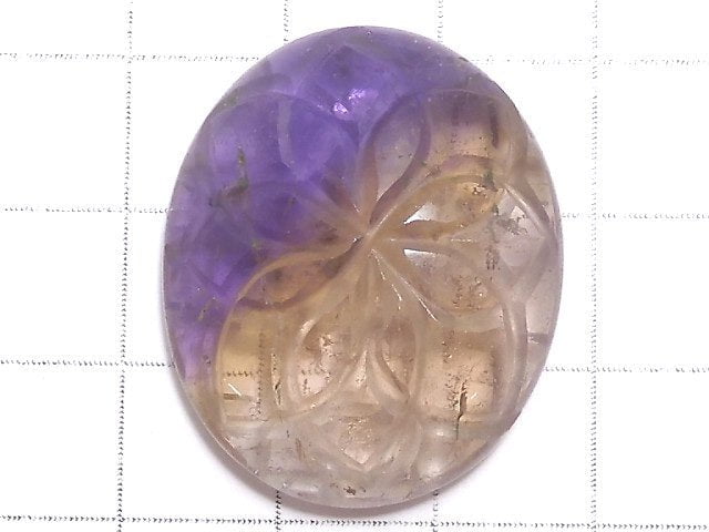 [Video][One of a kind] High Quality Ametrine AA++ Carved Loose stone 1pc NO.271