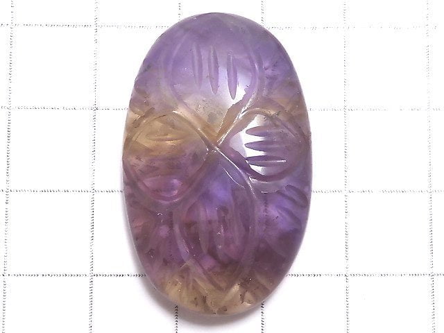 [Video][One of a kind] High Quality Ametrine AA++ Carved Loose stone 1pc NO.272