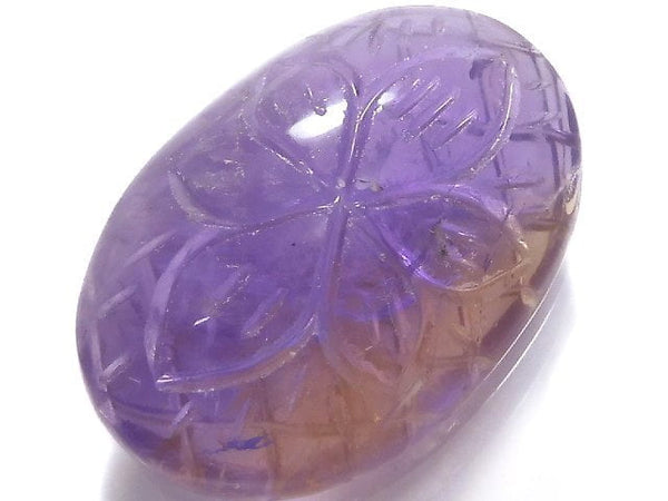 [Video][One of a kind] High Quality Ametrine AAA- Carved Loose stone 1pc NO.273