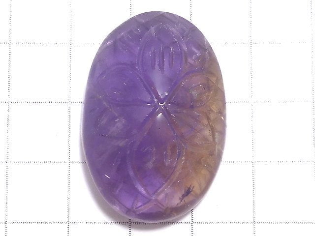 [Video][One of a kind] High Quality Ametrine AAA- Carved Loose stone 1pc NO.273