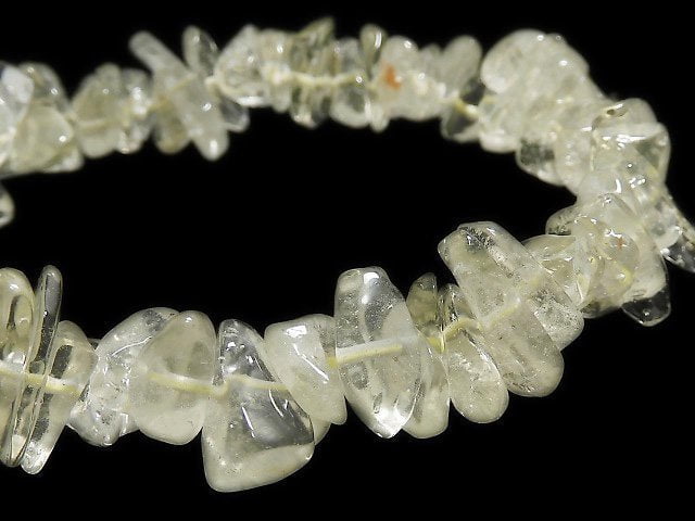 [Video][One of a kind] Libyan Desert Glass AAA Chips (Small Nugget) Bracelet NO.316