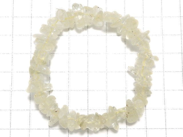 [Video][One of a kind] Libyan Desert Glass AAA Chips (Small Nugget) Bracelet NO.316