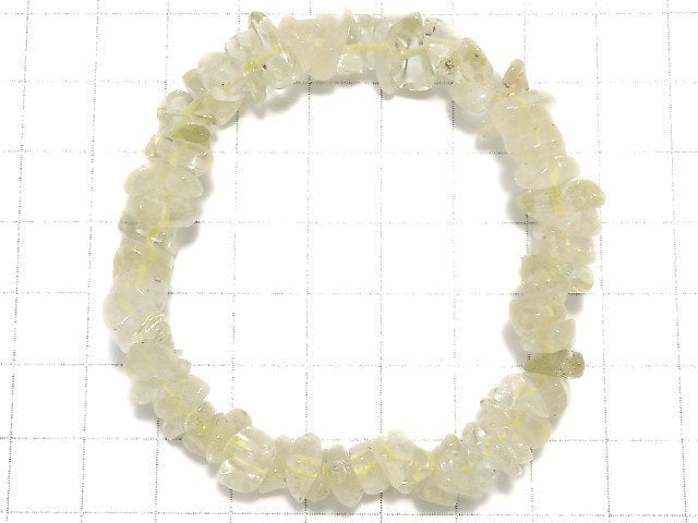 [Video][One of a kind] Libyan Desert Glass AAA Chips (Small Nugget) Bracelet NO.318