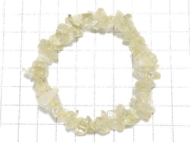 [Video][One of a kind] Libyan Desert Glass AAA Chips (Small Nugget) Bracelet NO.319