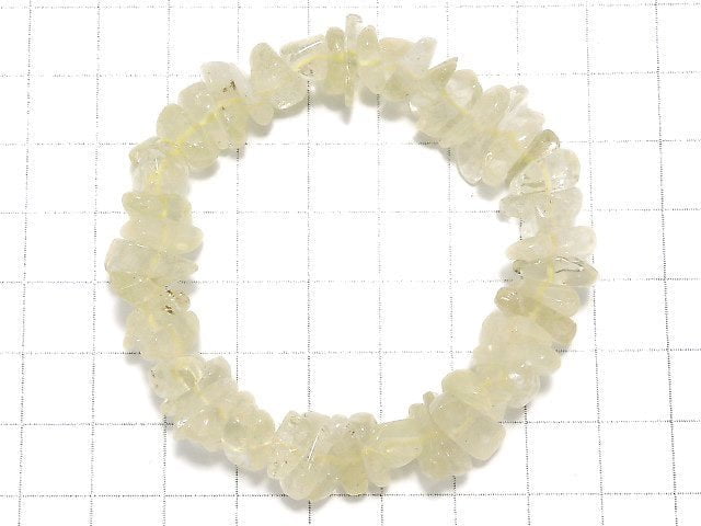 [Video][One of a kind] Libyan Desert Glass AAA Chips (Small Nugget) Bracelet NO.320