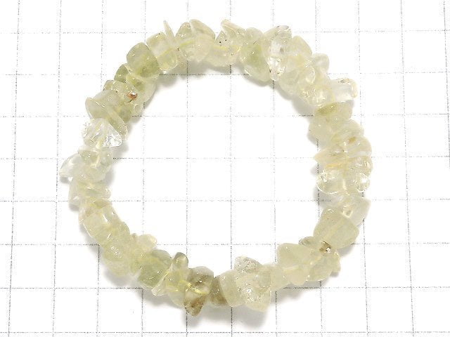 [Video][One of a kind] Libyan Desert Glass AAA Chips (Small Nugget) Bracelet NO.321