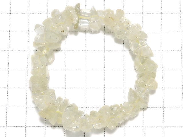 [Video][One of a kind] Libyan Desert Glass AAA Chips (Small Nugget) Bracelet NO.323