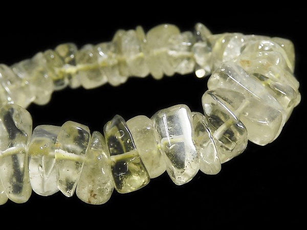 [Video][One of a kind] Libyan Desert Glass AAA Chips (Small Nugget) Bracelet NO.324