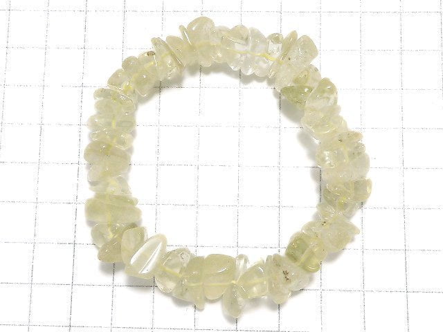 [Video][One of a kind] Libyan Desert Glass AAA Chips (Small Nugget) Bracelet NO.324