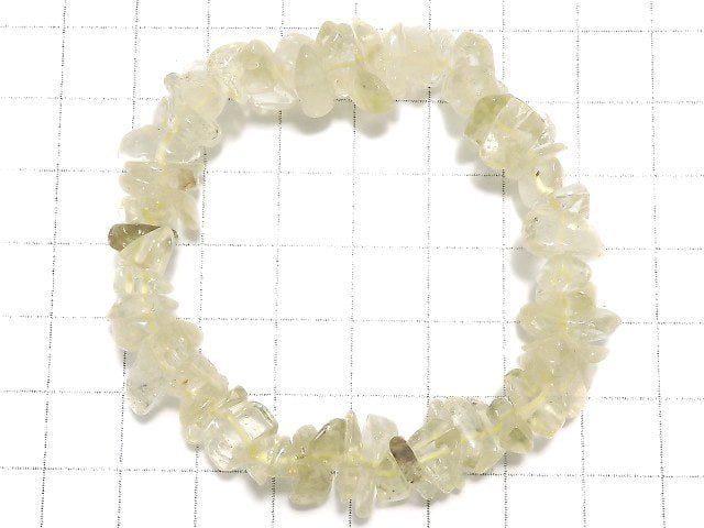 [Video][One of a kind] Libyan Desert Glass AAA Chips (Small Nugget) Bracelet NO.325