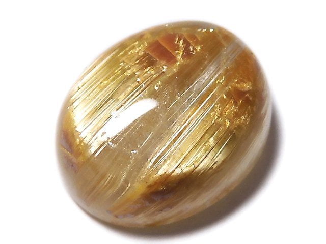 [Video][One of a kind] High Quality Rutilated Quartz AAA Cabochon 1pc NO.56