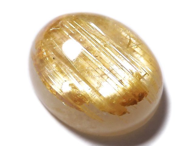 [Video][One of a kind] High Quality Rutilated Quartz AAA Cabochon 1pc NO.62