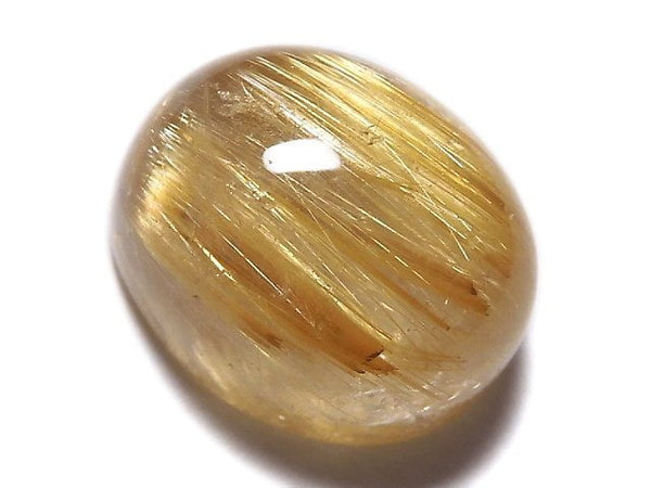 [Video][One of a kind] High Quality Rutilated Quartz AAA Cabochon 1pc NO.63