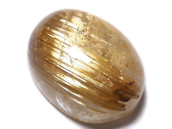 [Video][One of a kind] High Quality Rutilated Quartz AAA Cabochon 1pc NO.70