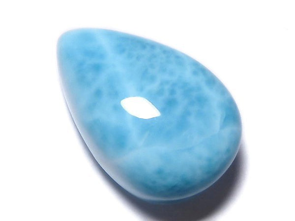 [Video][One of a kind] High quality Larimar Pectolite AAA Cabochon 1pc NO.528