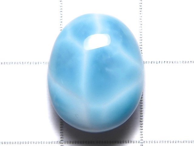 [Video][One of a kind] High quality Larimar Pectolite AAA Cabochon 1pc NO.538