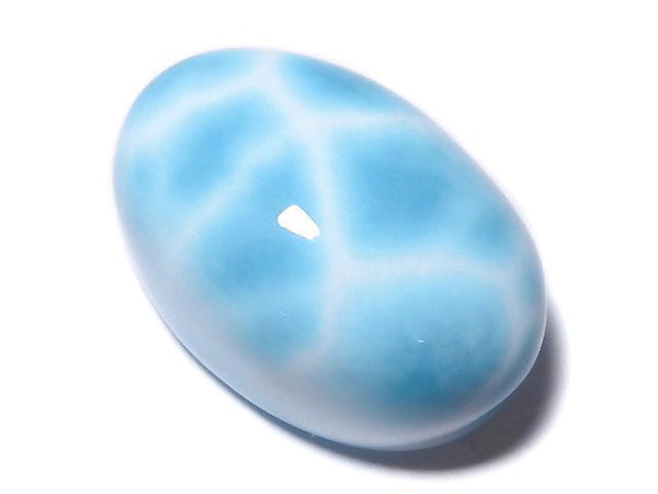 [Video][One of a kind] High quality Larimar Pectolite AAA Cabochon 1pc NO.540