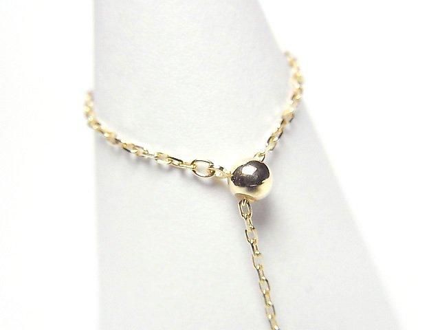 [Video] [K10 Yellow Gold] Cut Cable Chain No. 2 Ring [Free Size] 1pc