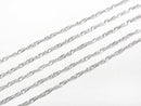 [Video][K10 White Gold] Designer Chain Necklace, 1mm, 1 Bead (approx. 16 inches/40 cm)