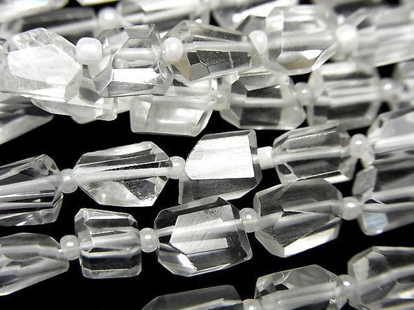 [Video]High Quality Crystal AAA- Faceted Nugget 1strand beads (aprx.12inch/30cm)