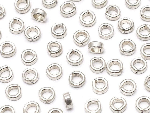 Karen Silver Roundel 2.8x2.8x1.2mm White Silver 20pcs