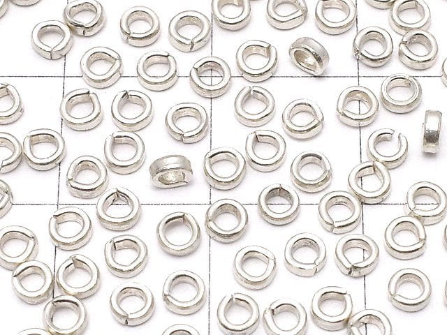 Karen Silver Roundel 2.8x2.8x1.2mm White Silver 20pcs