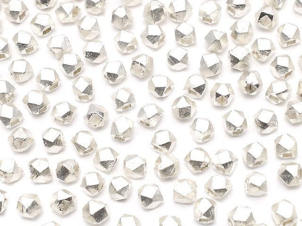 Karen Silver Roundel 2.5x2.5x2.5mm White Silver 10pcs