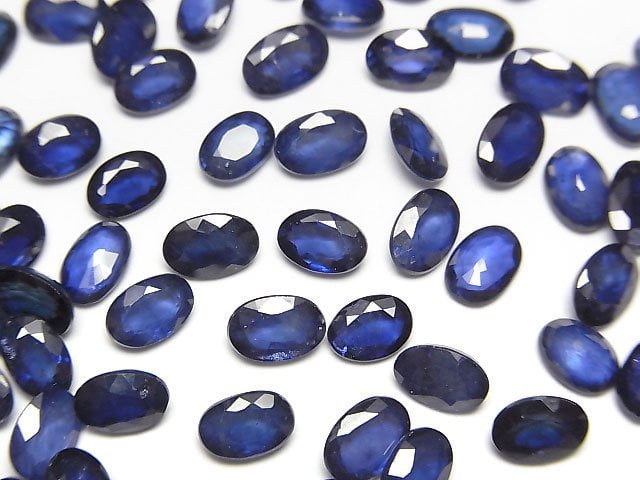 [Video]High Quality Sapphire AAA- Loose stone Oval Faceted 6x4mm 1pc