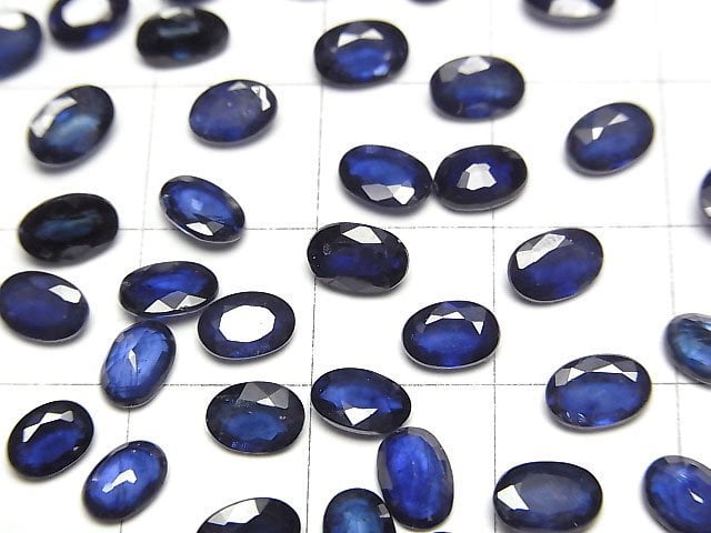 [Video]High Quality Sapphire AAA- Loose stone Oval Faceted 6x4mm 1pc