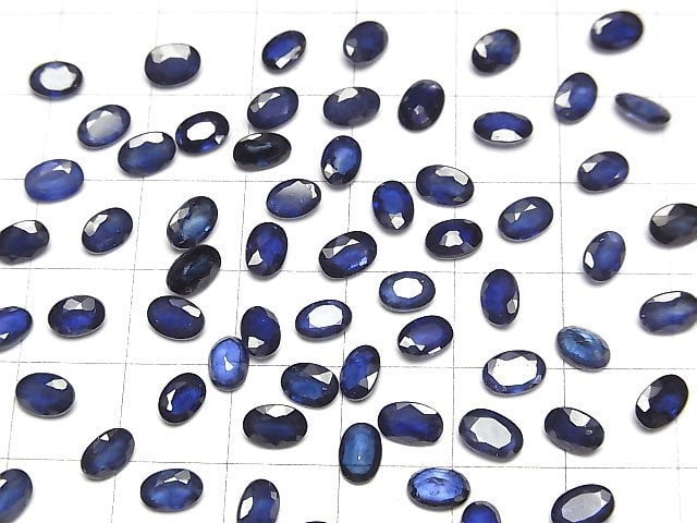 [Video]High Quality Sapphire AAA- Loose stone Oval Faceted 6x4mm 1pc