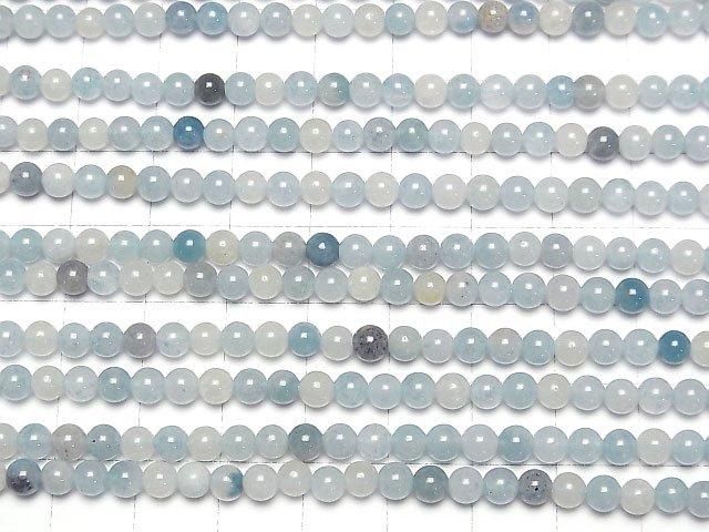 [Video] Trolleyite Round 4mm half or 1strand beads (aprx.15inch/37cm)