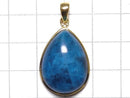 [Video][One of a kind] Blue Apatite AAA- Pendant 18KGP NO.30