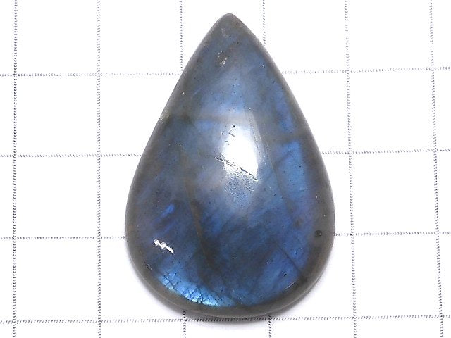 [Video][One of a kind] Blue Labradorite AAA Cabochon 1pc NO.35