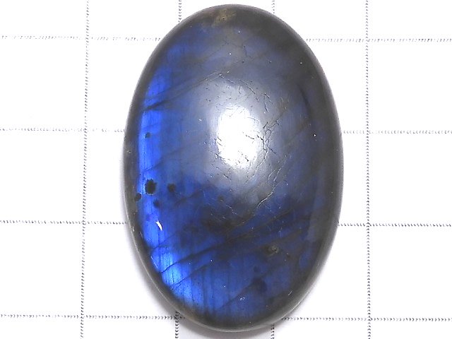 [Video][One of a kind] Blue Labradorite AAA Cabochon 1pc NO.45