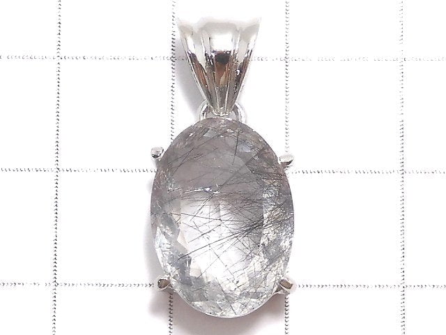 [Video][One of a kind] High Quality Tourmaline Quartz AAA Pendant Silver925 NO.22