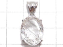 [Video][One of a kind] High Quality Tourmaline Quartz AAA Pendant Silver925 NO.23