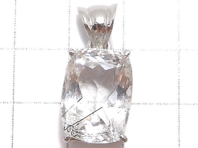 [Video][One of a kind] High Quality Tourmaline Quartz AAA Pendant Silver925 NO.24