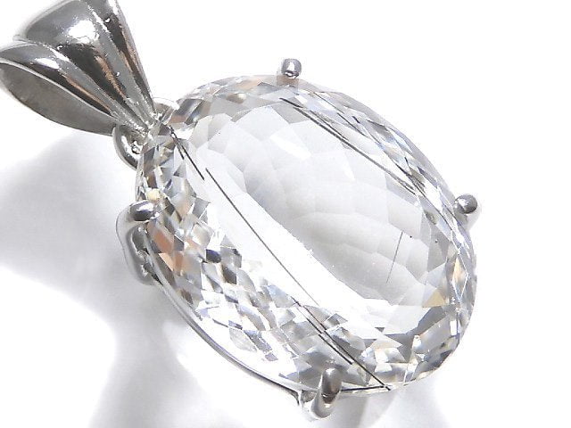 [Video][One of a kind] High Quality Tourmaline Quartz AAA Pendant Silver925 NO.26