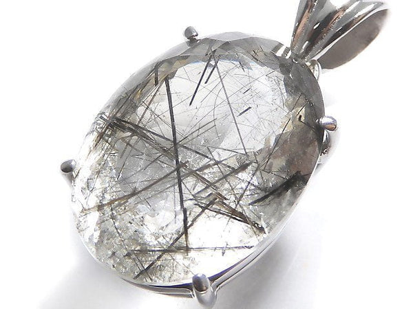 [Video][One of a kind] High Quality Tourmaline Quartz AAA Pendant Silver925 NO.28