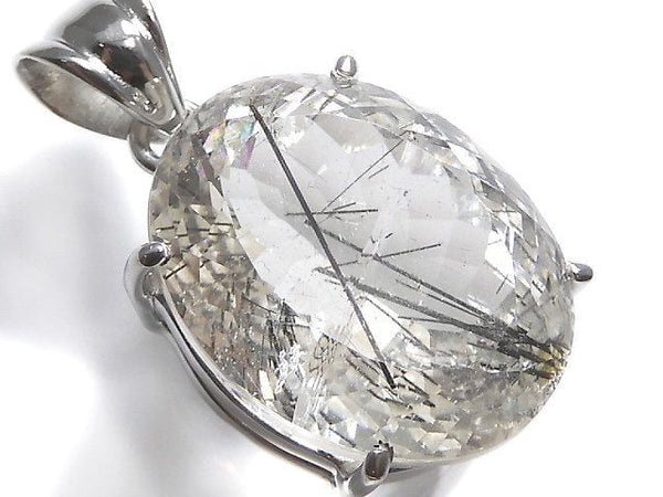 [Video][One of a kind] High Quality Tourmaline Quartz AAA Pendant Silver925 NO.29