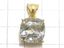 [Video][One of a kind] High Quality Tourmaline Quartz AAA Pendant 18KGP NO.31