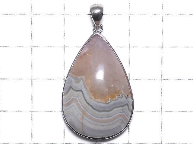 [Video][One of a kind] Amethyst Agate Pendant Silver925 NO.27