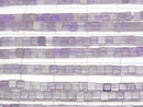 [Video] Mixed Amethyst Cube 2x2x2mm 1strand beads (aprx.15inch/37cm)