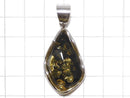 [Video][One of a kind] Baltic Amber Pendant Silver925 NO.48