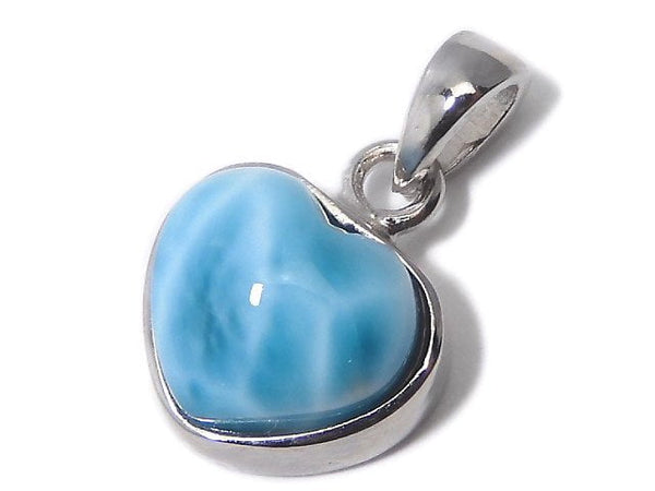 [Video][One of a kind] Larimar Pectolite AAA Pendant Silver925 NO.311