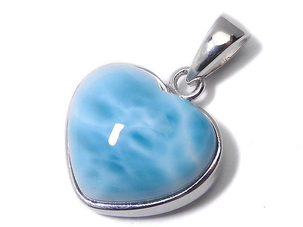 [Video][One of a kind] Larimar Pectolite AAA Pendant Silver925 NO.317