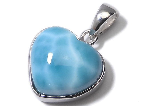 [Video][One of a kind] Larimar Pectolite AAA Pendant Silver925 NO.318