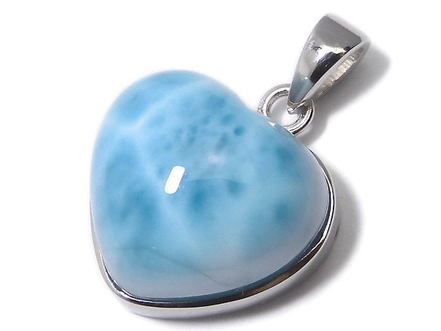 [Video][One of a kind] Larimar Pectolite AAA Pendant Silver925 NO.320