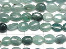 [Video] Grandidierite AA++ Oval-Nugget half or 1strand beads (aprx.7inch/18cm)