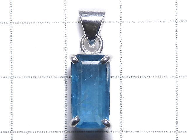 [Video][One of a kind] Indigo Blue Kyanite AAA- Pendant Silver925 NO.51